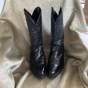 Laredo men’s black, leather boots